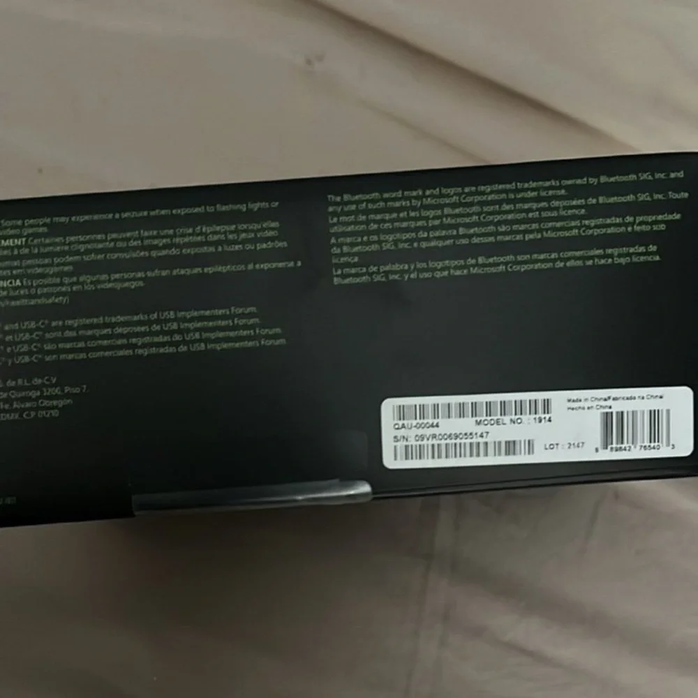 Xbox 20th anniversary controller with seal